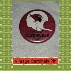 St. Louis Cardinals Vintage Pin - Red